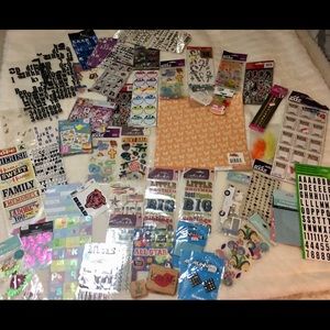 Huge scrapbook lot !!